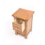 Aubusson 35cm W Solid + Manufactured Wood Bedside Table-103709164-125308390