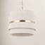 Luminaire suspendu géométrique à 3 lumières Abbington
