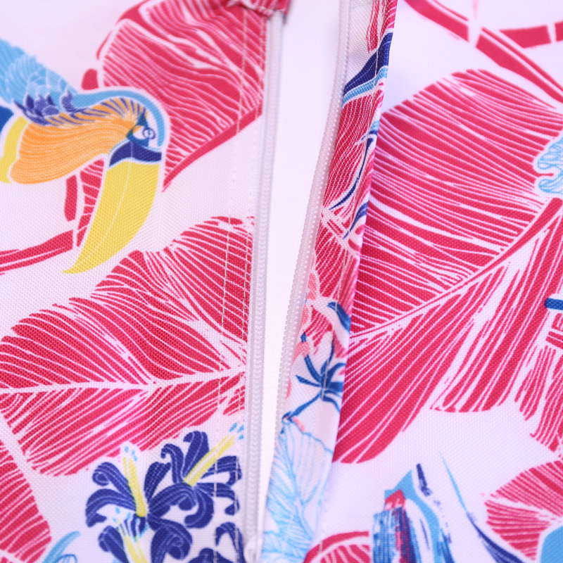 Edelstein Tablecloth, Pink/Blue/White