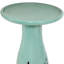 Classic Freestanding Ceramic Outdoor Bird Bath, UV-Resistant Finish - Seafoam-1737119967