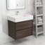 Meuble-lavabo mural simple 30 po-71072193