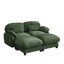 Canapé modulable 2 places Cloud Feel avec pouf amovible