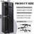 KAER 10-12 Gun Safe Gun Safes for Home Rifles and Pistols Gun Safes & Cabinets Large Rifle Safe Quick Access Gun Cabinets with Digital Keypad and 3 Adjustable Pistol Rack   