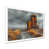 Cadre simple blanc, bois massif