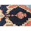 Tapis oriental vintage en laine fait à la main 5 x 6 Viss