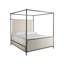 Cascade Upholstered Canopy Bed