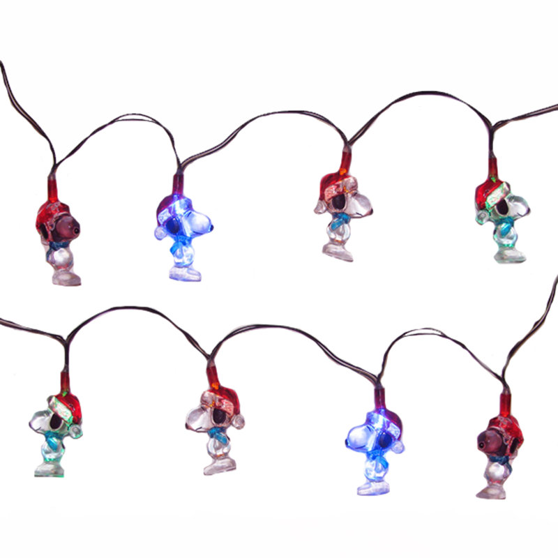 Peanuts Snoopy 15 Light String Lights