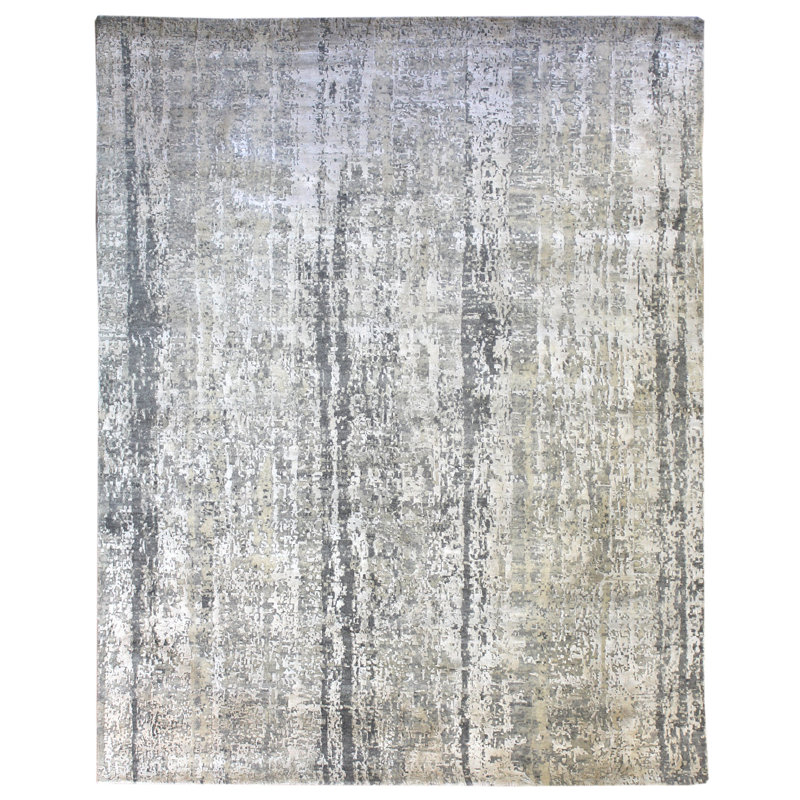 Agaya One-of-a-Kind 8'2" X 9'11" Hand Knotted Area Rug