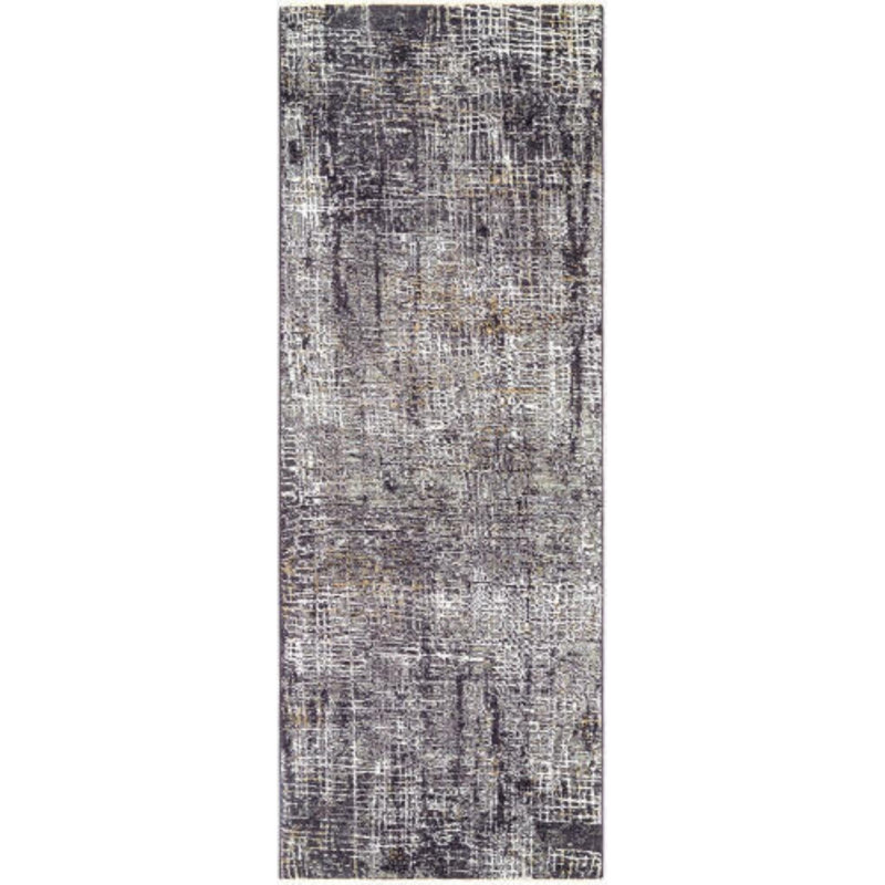 Tapis tissé à la machine Kirima, Tapis de couloir 2 pi 7 po x 10 pi