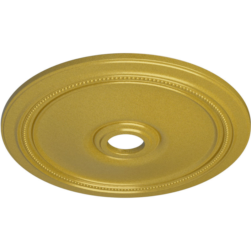 24 po de diamètre extérieur x 3 5/8 po de profondeur x 1 1/4 po de médaillon de plafond Diane (convient aux auvents jusqu'à 6 1/4 po)