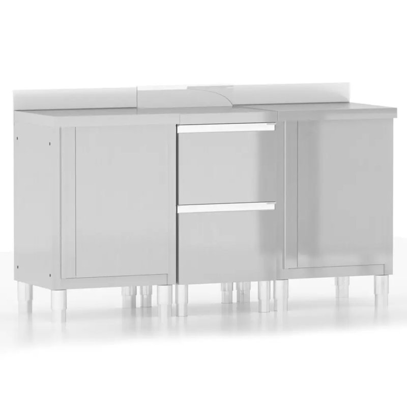 Stainless Steel Kitchen Pantry