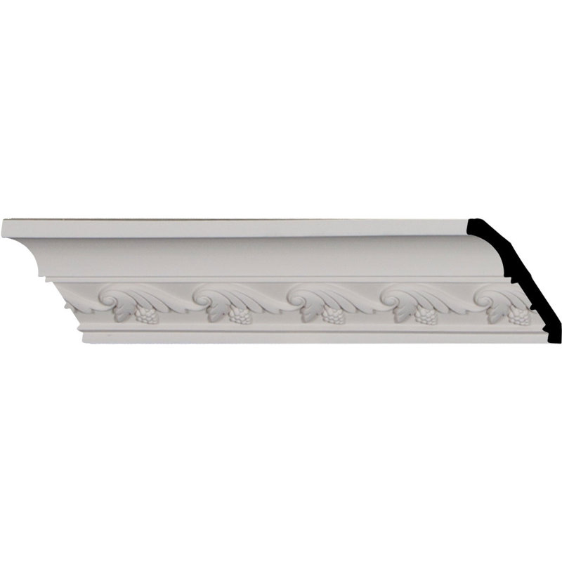 Tristan White Polyurethane Decorative Crown Moulding