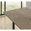 Alderson Extendable Metal Base Dining Table