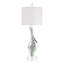 Glass Geode Table Lamp
