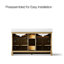 Charlemont 60 In. Bathroom Vanity Cabinet With Sinks And Quartz Top-699570030