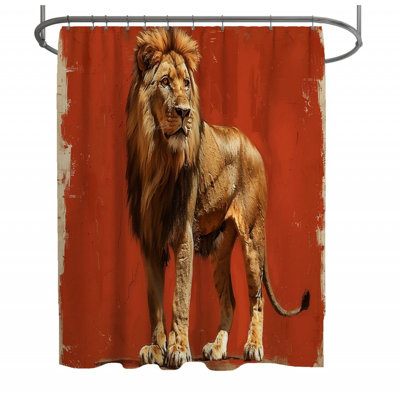 Animal Print Shower Curtain