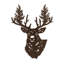 Décoration murale en métal avec cerfs et animaux-94207913-94207914