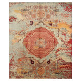 Hand-Knotted High-Quality Beige Area Rug