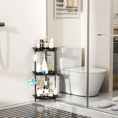 Organisateur de douche sur pied à 3 niveaux