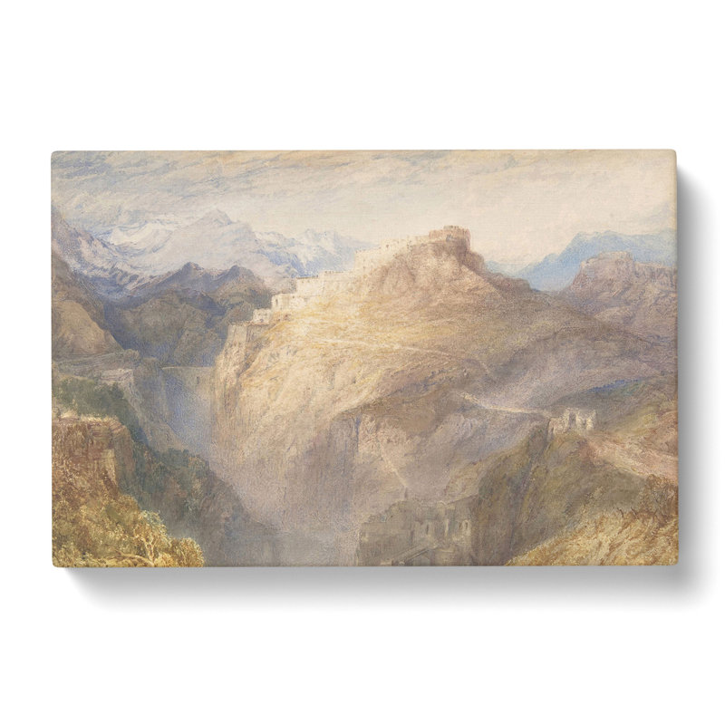 Fort by Joseph Mallord William Turner - Wrapped Canvas Painting, 50cm H x 76cm W x 3cm D