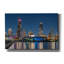 «Epic Graffiti» Chicago Nighttime Skyline 6 »par Epic Portfolio, art mural sur toile, 60 po x 40 po-114790639