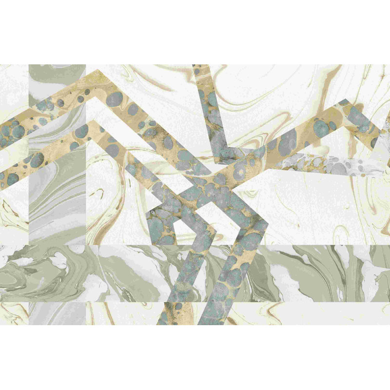 Terrazzo I par Wild Apple Portfolio - peinture sur toile tendue, H 32 po x l 48 po