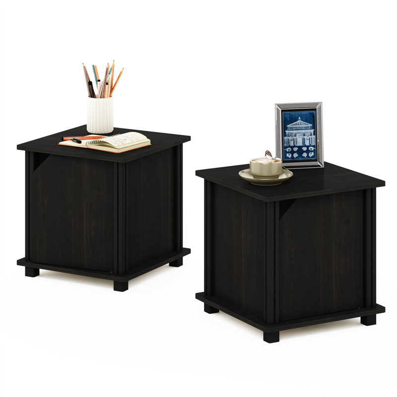 Dontaz Side Table Set, Espresso