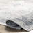  Bayberry Vintage Machine Washable Gray/ Light Blue Area Rug-199959595