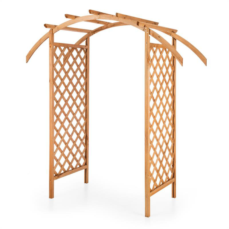 Blumfeldt Puerta 1m x 1m Solid Wood Pergola