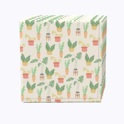 100% Cotton Floral Rectangle Napkin