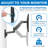 Mount-it Single Screen Wall Mount