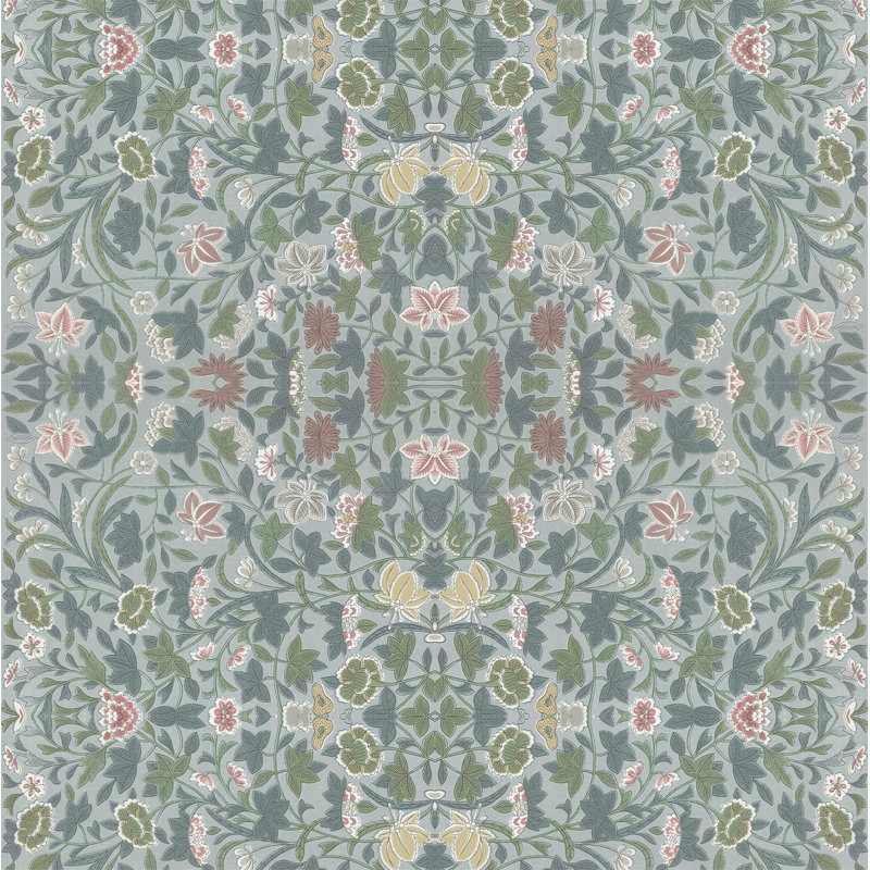 Rouleau de papier peint autocollant L 10 pi x l 24 po Signature English Vine, Faux Grasscloth, Non encollé