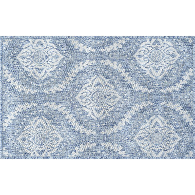 Tapis bleu intérieur / extérieur