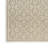 Nourison Washable Charm 2' x 6' Silver Ivory Contemporary Indoor Rug-117807529