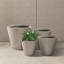 Pot à fleurs en béton-1407652901