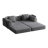 Convertible Sofa Bed, Chenille Sofa, Comes With Two Side Storage Pockets, Two Cushions, Comfortable Foldable Sofa Bed, Suitable For Use In Living Rooms, Bedrooms, And Studies, Carpet Sofa-1560893866