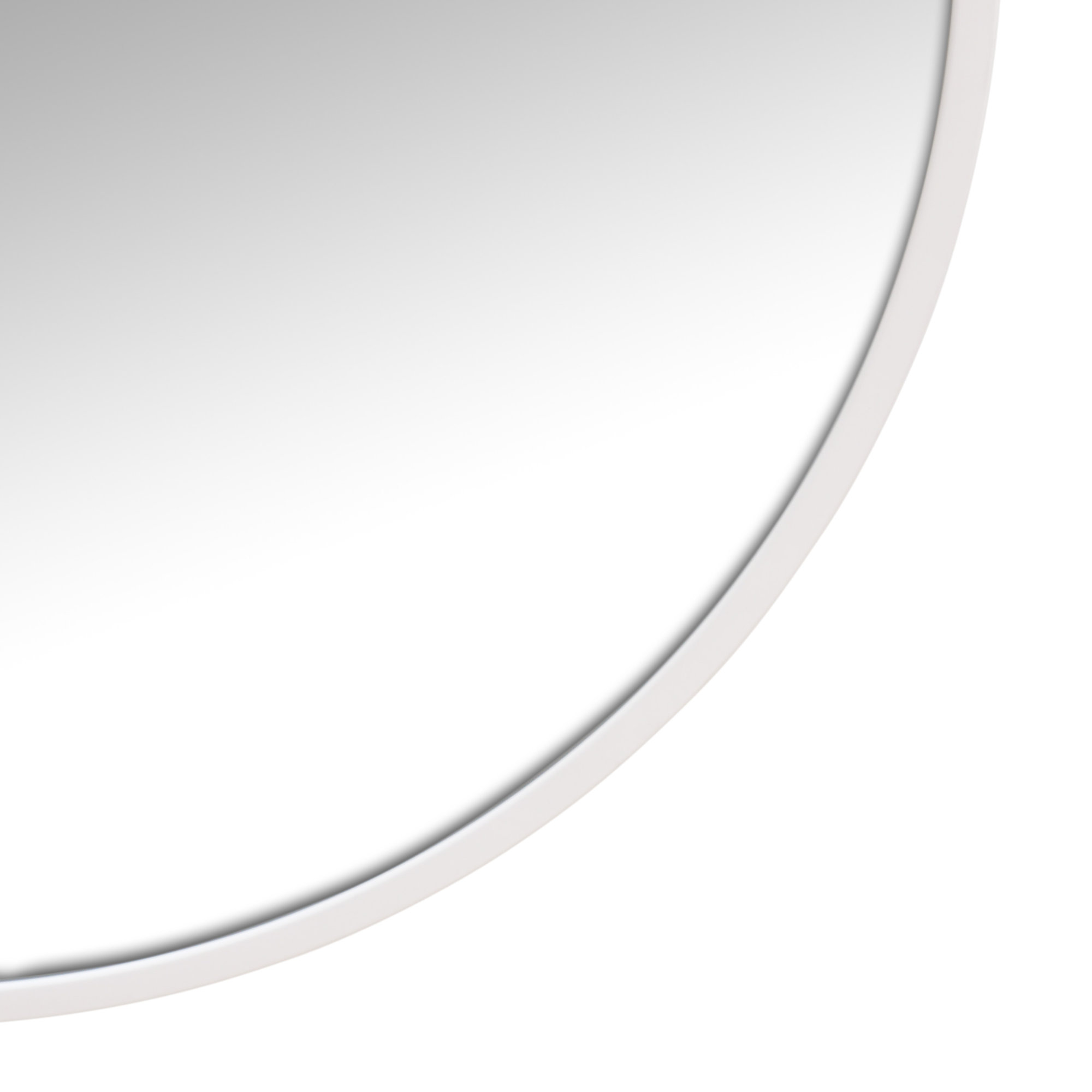 Kira Metal Mirror, 83" x 48", White