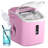 Simzlife 26Lbs. Daily Bullet Ice Countertop Ice Maker Ice Machine With Handle,Self-Cleaning Ice Makers, 26Lbs/24H, 9 Ice Cubes Ready In 6 Mins For Home/Kitchen/Bar/Party/Camping-106240015