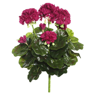 Faux buisson de géranium