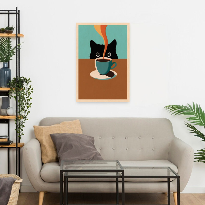 Art contemporain, art contemporain abstrait, H 24 po x l 16 po