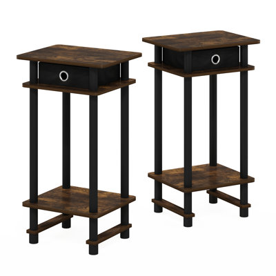 Table de bout avec rangement Asid
