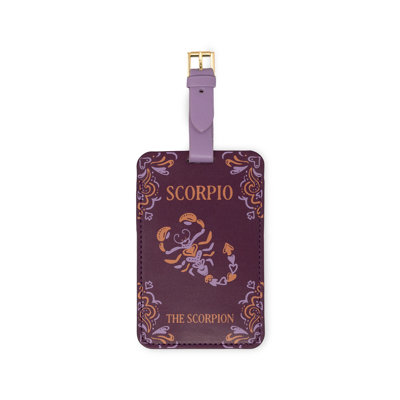 Luggage Tag Set, Scorpio