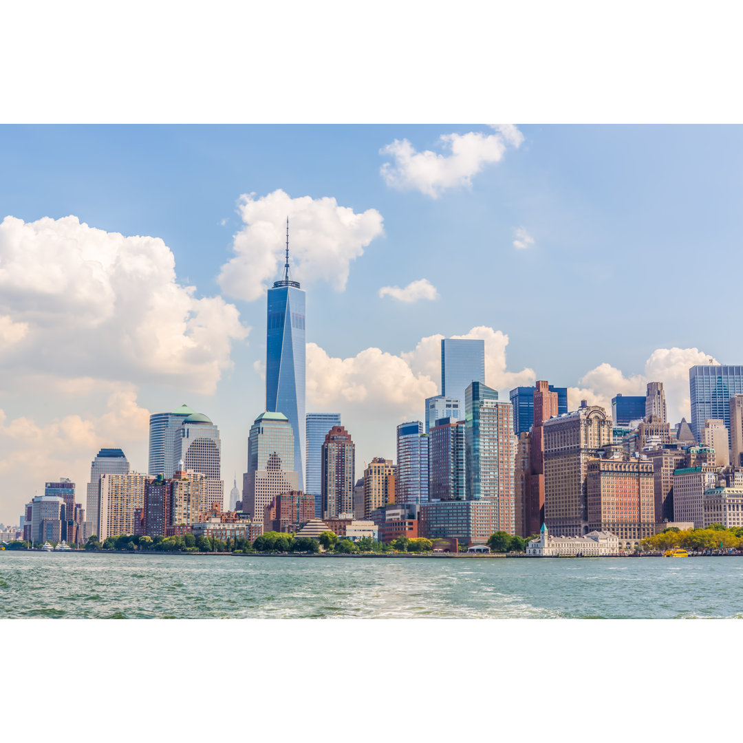 Manhattan Skyline von Eliyahu Parypa - Leinwandbild