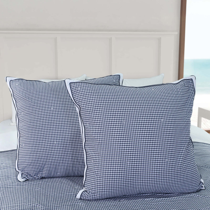 Southern Tide Sag Harbor Euro Navy/White Sham