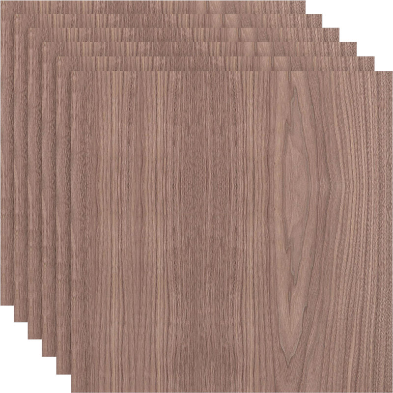 Planches en bois, Noyer, H 7,75 po x l 7,75 po x P 0,38 po