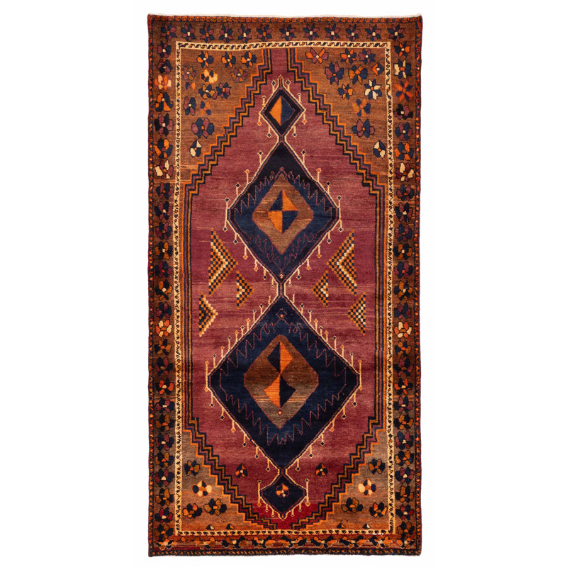 Tapis bordeaux Konya Anatolian 4 pi 7 po x 9 pi 2 po