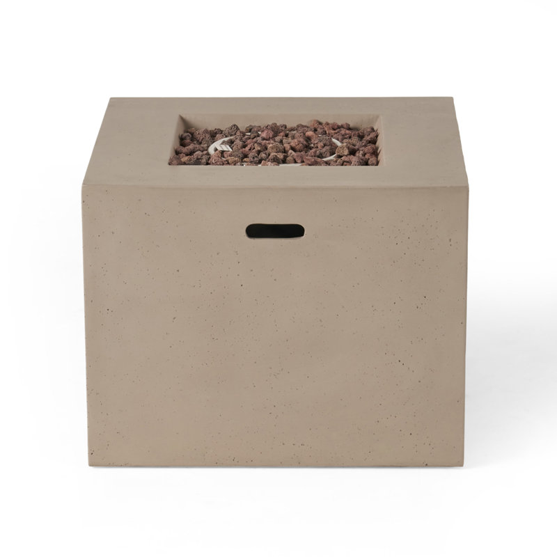 Foyer carré 31 pouces - 40 000 BTU (gris clair)