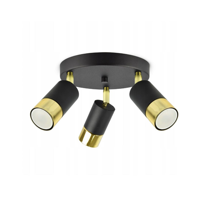 Amoakuh Spotlight, Black/Gold