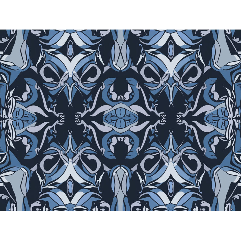 Symmetrical Art Microfiber / Polyester Comforter, Queen Comforter