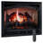 SimpliFire Inception 36-in Electric Fireplace with Chateau Forge Decorative Front